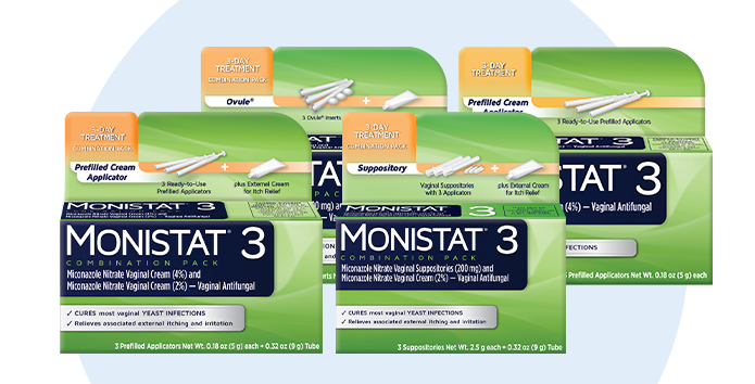 Monistat 3 Day Treatment For Yeast Infections