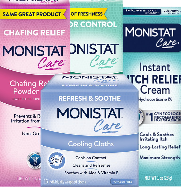 MONISTAT® (miconazole) Yeast Infection Treatment Products