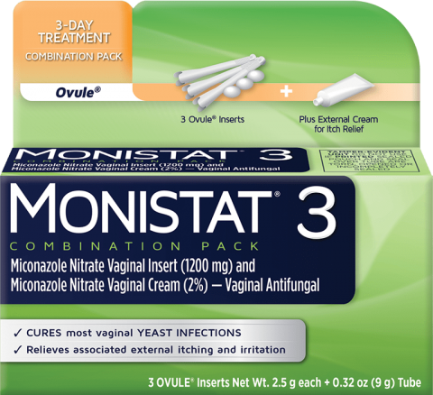 MONISTAT® 3-Day Treatment for Yeast Infections